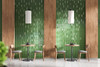 Настенная плитка Melody Royal Green 20x20 Monopole глянцевая керамическая 85687