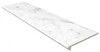 Ступень фронтальная Peldano Redondeado Carrara Blanco Liso 33x119.7 клинкер матовая Gres de Aragon Marble 970180