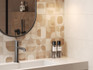 Настенная плитка Pinto Beige Бежевый 01 25х60 Gracia Ceramica матовая керамическая 010100001518