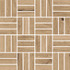 Мозаика (A-WS6O156\J) Woodhouse Iris темно-бежевая 30x30