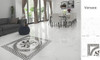 Керамогранит 2728 Versace White Polished 90х90 Sina Tile полированный напольный УТ000030841