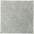 Мозаика Marble Mosaic Brick Shell ракушка 30х30 см чип 15х30 мм, голубой, серый