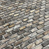 Мозаика Marble Mosaic Coffe Brick Shell ракушка 30.5х30.5 см чип 10х20 мм, коричневый, темно-коричневый