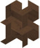 Декор Heartwood Moka Mansion Weave 34,6x40 (AOYJ) матовый керамогранит
