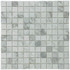 Мозаика Marble Mosaic Volakas white Pol камень 30х30 см полированная чип 23х23 мм, серый, белый