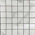 Мозаика Velsaa Statuario Eva Satin Mosaic 30х30 керамогранит сатинированная чип 5х5 мм, серый
