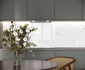 Керамогранит Pristine White Белый 60x120 Полированный Laparet универсальная плитка х9999295352