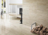 Керамогранит Travertino Silver Bocciardato 5+ 100х300 Laminam Hado матовый универсальная плитка LAMF011871