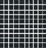 Мозаика I Classici Marquinia Mos.3d Mix 3x3 (750880) 30x30 керамогранит матовая черный