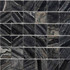 Мозаика из мрамора Royal Grey PIX257, чип 48x48 мм, сетка 305х305x6 мм глянцевая, черный