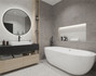 Настенная плитка GT159VG Sparkle Светло-серый рельеф 30х60 Global Tile матовая, керамическая