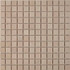 Мозаика из мрамора Crema Nova PIX230, чип 23х23 мм, сетка 305х305х6 мм матовая, бежевый