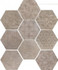 Керамогранит Riabita Natural Esagona Fabric 24х27.7 (56 B) матовый