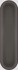 Настенная плитка Oval Anthracite Brillo 7.5x30 Cifre глянцевая керамическая