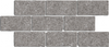 Бордюр BR025 Роверелла Пепельный Мозаичный 14.7х34.5 Kerama Marazzi матовый
