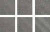Декор Вставка Адажио D2 Серая, набор из 6-пл. 20х20 Axima матовая керамический