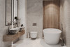 Настенная плитка (рельеф) 548 Bottega 32,5х100 Eurotile Ceramica  глянцевая керамическая