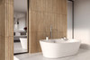 Керамогранит GT408014072MCR Somerset_GT Бежевый 40x80 рейки Global Tile матовый, рельефный (рустикальный) настенная плитка