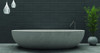 Настенная плитка Stripes Liso XL Graphite Stone 7.5x30 Wow матовая керамическая 108941