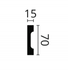 Молдинг NMC Wallstyl WD2