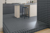 Керамогранит Raster Grid M Deep Blue 15x15 Wow матовый универсальный 131362