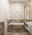 Напольная плитка Hermitage G Brown 41.8х41.8 Eurotile Ceramica глянцевая керамическая