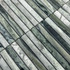 Мозаика Marble Mosaic Cloud Emerald Bars мрамор 30.5х30.5 см матовая чип 15х151 мм зеленый