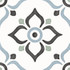 Керамогранит Tanger Blue Garden 12,3x12,3 Peronda матовый универсальный