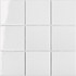 Мозаика White Glossy (MH33800) 30х30 керамогранит глянцевая чип 97х97 мм, белый С0005248