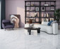 Керамогранит Carrara White Pol 60x60 Eurotile Ceramica полированный напольная плитка 7930138705139