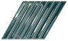Настенная плитка Spike Bars B Peacock Blue 15х25.9 Wow глянцевая керамическая УТ-00048759