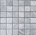 Мозаика PIX 337 Ice Grey, мрамор 30.5х30.5 см Pixmosaic матовая чип 48х48 мм, серый