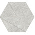 Мозаика Supergres Cobb Grey As Idro 50,3x58 керамогранит матовая серый CGI5