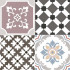 Напольная плитка Chic Helen Cold 45x45 матовая керамическая