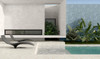 Мозаика Oasis Marfil №7100 (на сетке) стекло 31.7х31.7 см Vidrepur глянцевая чип 25х25 мм, бежевый С0006236