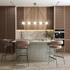 Настенная плитка KM1515B0050N Фес Серый глянцевый 15x15x0,77 Kerama Marazzi керамическая