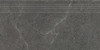 Ступень фронтальная Archicross Concrete Black Stopnica Prasowana Mat. 29.8х59.8 керамогранит матовая Paradyz Ceramika Q-R-298X598-1-ARCO.BKSP