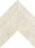 Мозаика Boost Icor Bone Chevron 30,5x35,6 керамогранит Atlas Concorde Italy матовая, белый AYZC