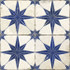 Керамогранит Fs Star Blue Lt 45x45x0,95 Peronda матовый, рельефный (рустикальный) универсальная плитка 0100338187