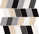 Мозаика Mosaico Loing Multicolor 30x30 керамогранитная