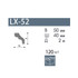 Карниз NMC LX-52 (D)