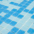 Мозаика ML42015 стекло 32.7х32.7 см глянцевая чип 20x20 мм, голубой, синий