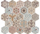 Декор Hexatile Harmony Colour керамический