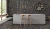 Керамогранит Terrazzo Black Matt 80х160 Ennface матовый универсальная плитка ENIND3214MT80160