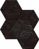 Декор Marvel Nero Marquina Mosaico Esag. Lapp. керамогранит