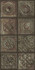 Настенная плитка Azori Idalgo Toledo Dark 31,5х63, матовая керамическая