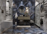 Керамогранит GR202 Bigium Blue Primavera 60x120 супер полированный (high glossy) универсальный