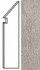 Плинтус Brave Pearl Battiscopa Sag. DX A1JL 7,2x30 шт керамогранит
