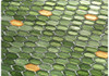 Мозаика Orro Mosaic Emerald Murano стекло 29.5х29.8 см глянцевая чип 15х30 мм желтый, зеленый