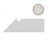 Плинтус Klif White Battiscopa Sag.Dx. AN4H 7,2x30 шт керамогранит